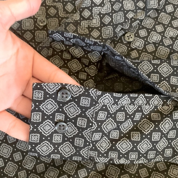 DNKY button down long sleeve boy size 8 - Picture 2 of 5